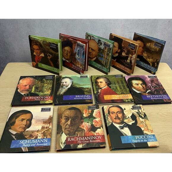 The Classic Composers Classical Series 12 CDs With Booklets Mint Condition - Picture 2 of 8